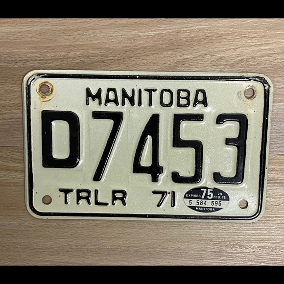 License plate